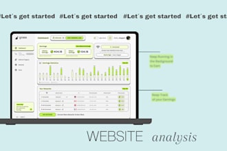 be your website analysis manager, UX UI audit