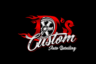 do professional car racing, car wash, automotive, auto detailing logo design