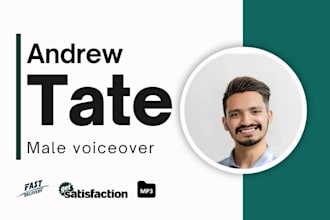 record best deep male voice over for youtube, announcement, presentation