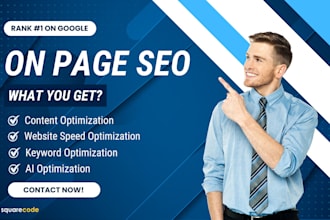 do onpage SEO and technical optimization for your website