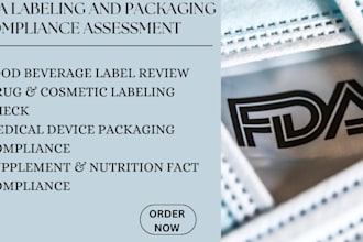 provide fda registration, food facility registration, 510k submission, us agent