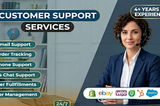 be your dedicated shopify customer support handler