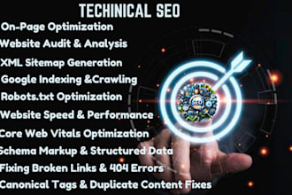 do technical SEO audit and google search console indexing