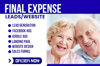 final expense leads insurance leads final expense landing page veteran leads