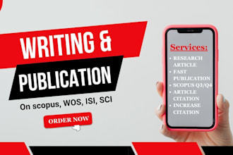 write, publish articles in scopus, sci, isi, wos indexed journals