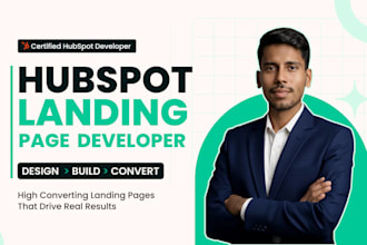 develop hubspot landing page or fix hubspot cms bugs and layout issues