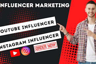 find  instagram and youtube influencers list for influencer marketing