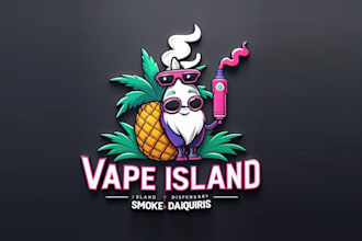 design suitable high definition island company logo