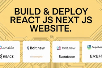 build website marketing web application with bolt new ai lovable dev ai deepseek