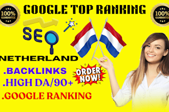 do high da dutch seo backlinks for google netherland ranking