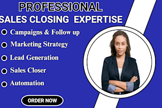 be your salesperson high ticket sales closer and top rated sales representative
