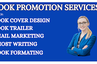 promote and advertise your  amazon book and ebook marketing