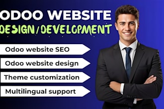 design or redesign your odoo website ecommerce store odoo website customization