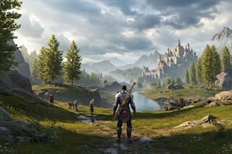 develop a high quality custom game for PC, mobile