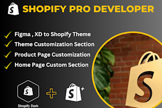 do shopify theme customization, bug fixes and custom coding