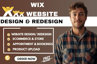 create wix website redesign wix studio design interactive wix business website