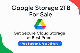 upgrade google drive storage up to 2tb fast