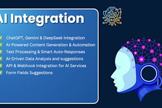 develop a custom ai chatbot and openai integration in laravel PHP