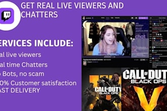 organically boost your twitch channel and increase your live viewers