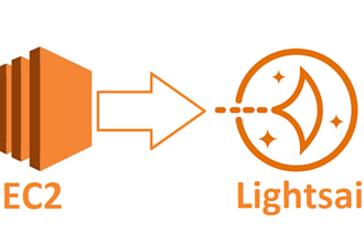 set up AWS lightsail, ec2, s3, rout 53 and fix AWS issues