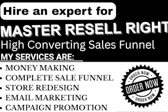 be your stan store manager for master resell right email campaign