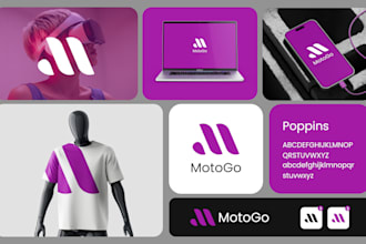 logo design, full branding kit, brand identity, luxury, minimalist