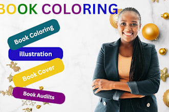 create a stunning coloring book with top ranking keywords for amazon KDP