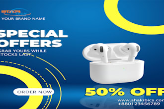do online banner, product, poster design
