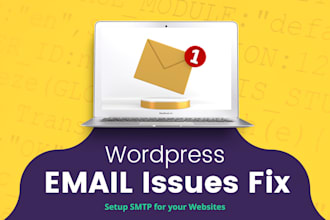 setup SMTP for your wordpress website, fix email delivery issues