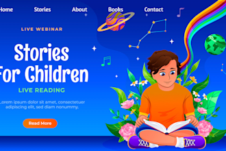 design wix children book website redesign book author website redesign portfolio