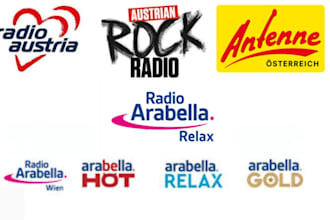 promote your hip pop, jazz, classic music, and airplay on austria radio
