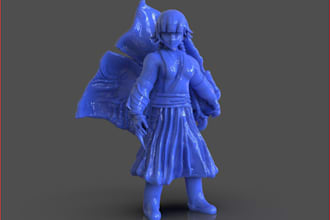 custom 3d digital sculpture, nsfw printable miniature,dnd herioc figure,zbrush