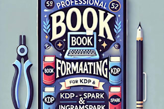 design professional book interior layout and book covers