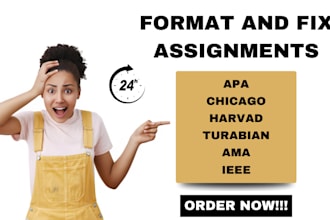 format apa 7 references, turabian, harvard, chicago, ieee, ama referencing