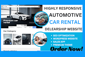 design 7 figure auto dealership shopify store car dealership car sale website