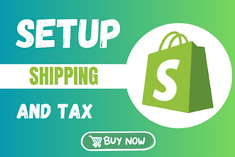 setup shopify shipping shopify tax customize shopify website manage website