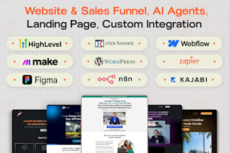 be your gohighlevel, clickfunnels website sales funnel and ghl automation expert
