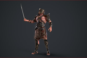 unity game character, sfw realistic model,ue5 rig,war game asset,mascot for film