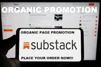 do effective substack promotion, substack page link promotion and bring sub