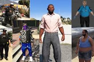 professionally add cloths to ur ped for fivem or gta 5