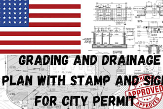 do site plan topographic survey drawings site grading road design alignment