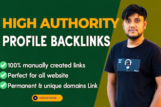white hat SEO profile backlinks on high da link building google website ranking