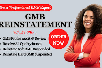 reinstate suspended gmb, gmb reinstatement, fix suspended gmb, gmb recovery