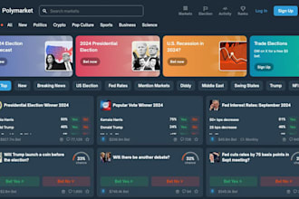 sports prediction marketplace platform, like polymarket, augur, omen, predictit