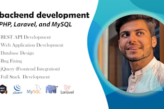 develop secure and scalable laravel web applications with custom features