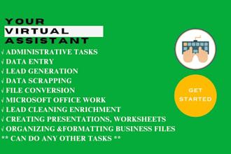 be your administrative virtual assistant