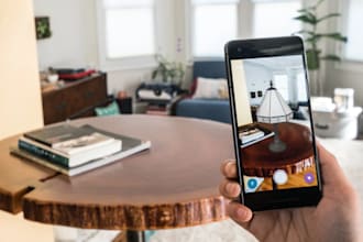 develop ar ai marketplace store app, furniture app, boutique, real estate ar app