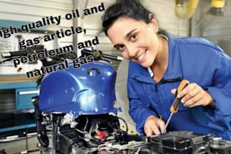write high quality oil and gas article, petroleum and natural gas