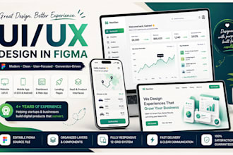 create professional figma website and landing page UI UX design