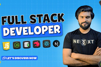 develop modern full stack web applications using react nextjs typescript nodejs
